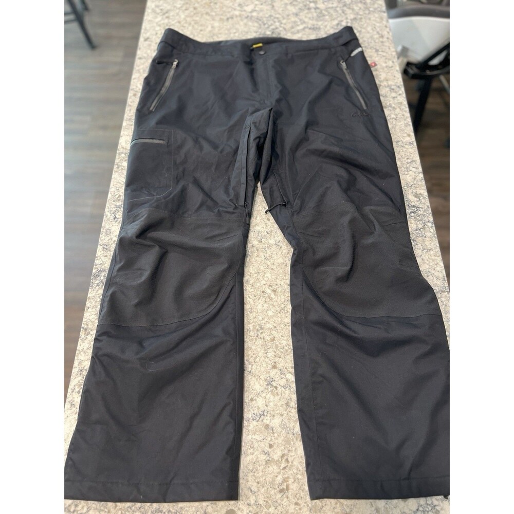 Cabela's Pants Mens 2XL Black 4MOST Insulated Ski Snow Water Resistant Softshell